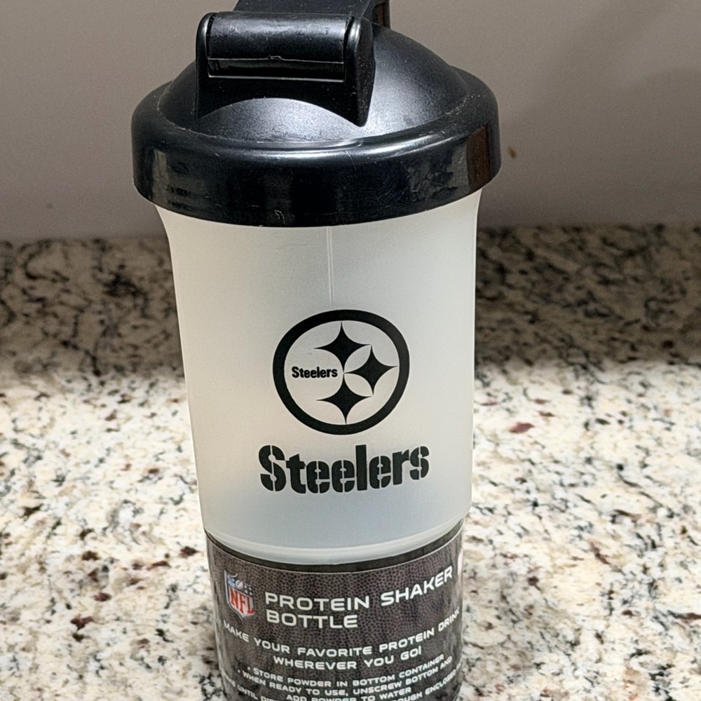 Steelers Protein Shaker Bottle